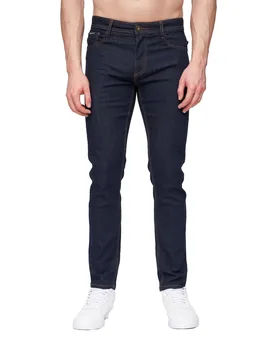 Mens Mayhen Slim Jeans (Raw Wash) - Navy/blue - Size 38 Regular - Henleys - FashionsVida