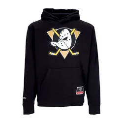 Felpa Cappuccio Uomo Nhl Team Logo Hoodie Anaduc Black