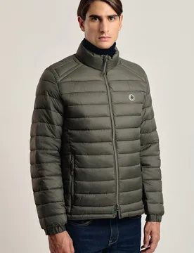 Plumífero de hombre acolchado con cierre de cremallera - Valecuatro - FashionsVida