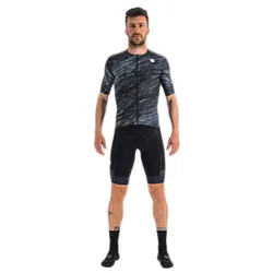 Maglia A Maniche Corte Cliff Supergiara Black