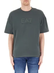 T-shirt girocollo PETROLIO L