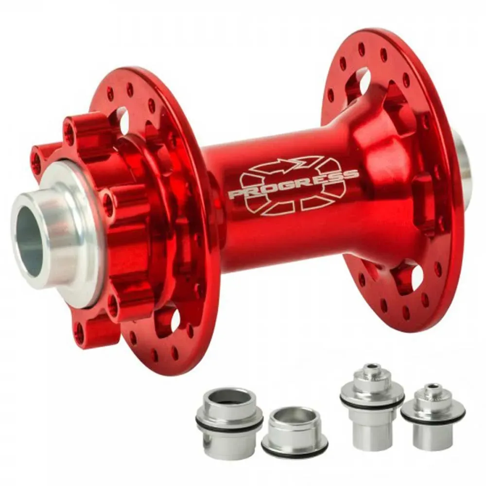 Mozzo Anteriore X-score Disc Mtb Red - Progress - FashionsVida