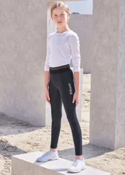 Kinder Reithose Ida Athleisure, dark shadow 146