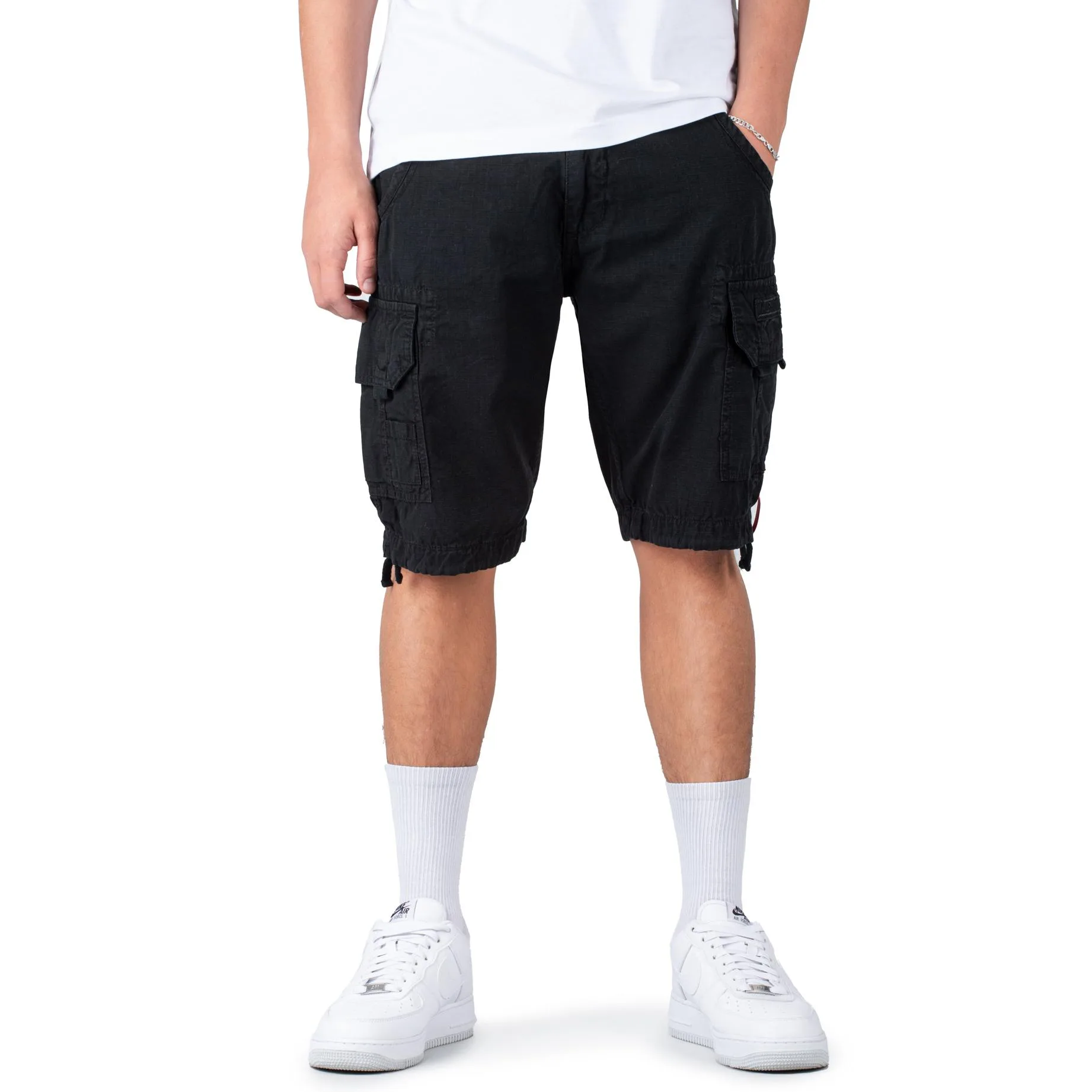 Industries Stream Shorts Black 30 Herren - ALPHA - FashionsVida