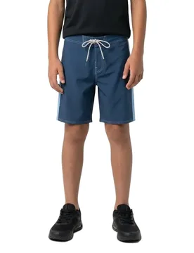 Short De Bain Channel Boardshort Navy 27 Garçon - Salty Crew - FashionsVida