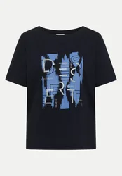 Cecil T-Shirt Desert Schwarz XL