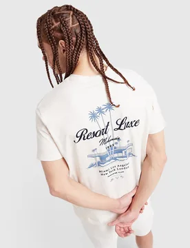 Luxe T-Shirt - Herren, Cremefarben - male - Size: L - McKenzie - FashionsVida