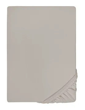 Jersey-Elastic-Boxspring-Spannbetttuch sturmgrau, 1x 140x200 cm - 160x220 cm - Biberna - FashionsVida