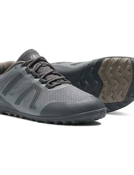 Mesa Trail Waterproof Trail Running Shoes Steel Grey / Asphalt UK 13 Men - Xero Shoes - FashionsVida