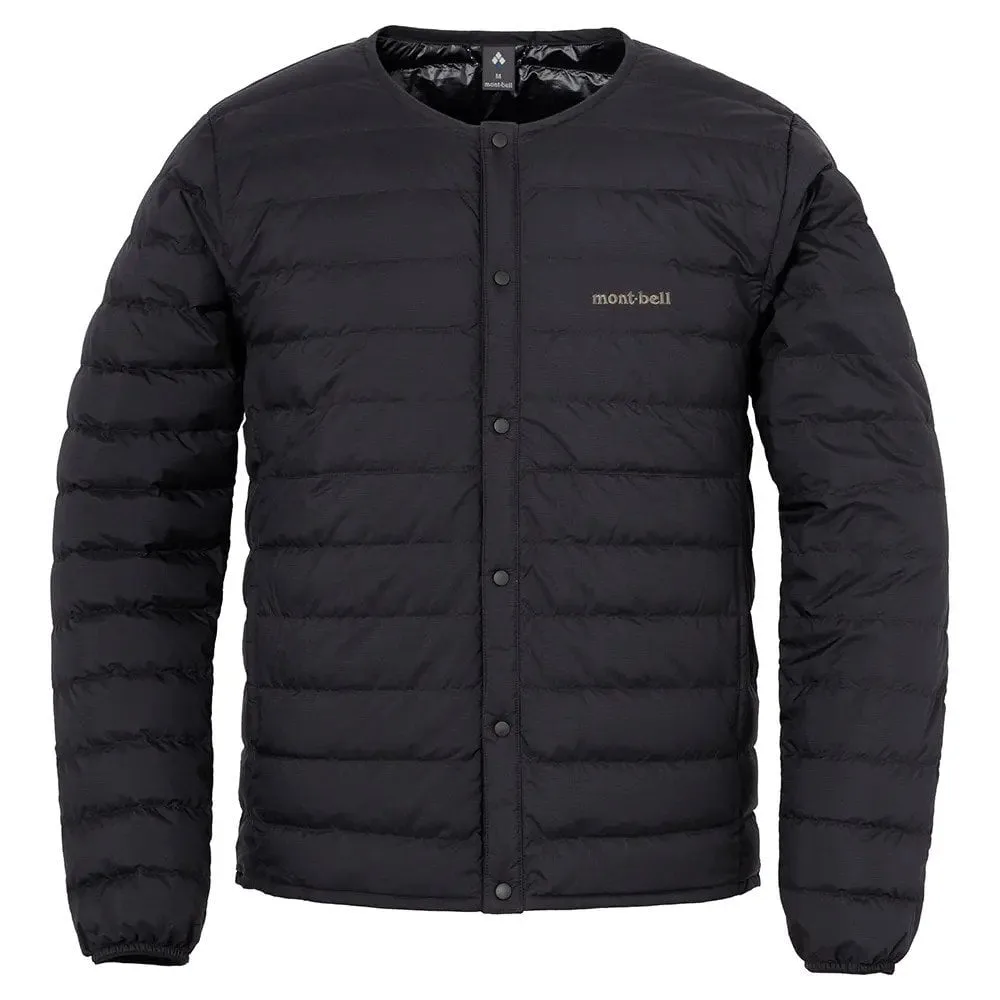 Superior Down Round Neck Jacket Schwarz L - Montbell - FashionsVida