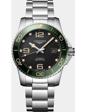 Reloj de hombre Hydroconquest L3.781.4.05.6 automático de acero - Longines - FashionsVida