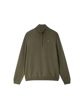 Pull à Demi-zip Damavand 4 Olive Night 3XL - Napapijri - FashionsVida