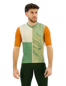 Maglia A Maniche Corte Sandstorm Comfort Rust - Santini - FashionsVida