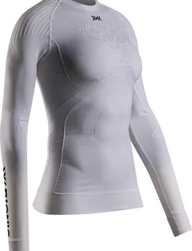 T-shirt technique à manches longues - Energy Accumulator 4.0 Shirt LS W White/Black - Taille XS - Blanc - X-BIONIC - FashionsVida
