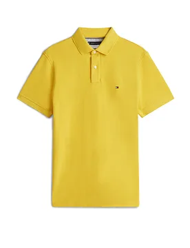 Polo de corte regular amarillo XL - Tommy hilfiger - FashionsVida