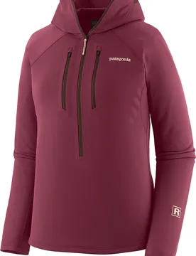Ultraleichte, atmungsaktive Fleecejacke mit Reißverschluss – Damen / Frau – W's R1 Ultralight Hoody W's R1 Ultralight - Patagonia - FashionsVida