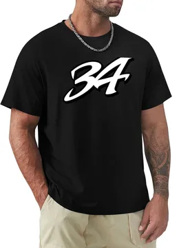 Kevin Schwantz Number 34 T-Shirt Classic Crew Neck Cotton T-Shirt - Aliexpress - FashionsVida