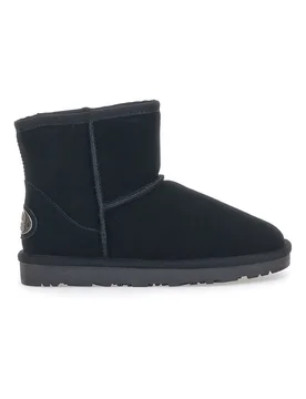 Stivaletti 5512 Neri Vera Pelle 37 - MON DIEU - FashionsVida