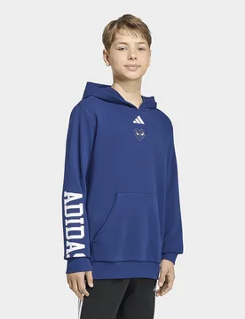 Felpa Con Cappuccio Marvel Spider-man - Blu, blu blu Bambino taglia 7-8Y - Adidas - FashionsVida