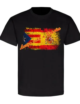 Larga Vida A Espana Spanien Espania Espana Flagge Fahne T-Shirt Men's 100% Cotton Casual T-shirts Loose Top Size S-3XL - Aliexpress - FashionsVida