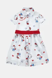 Abito hello kitty bambina bianco