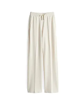 Pantaloni Jogging Fit MACIE beige 42 - Opus Pants - FashionsVida