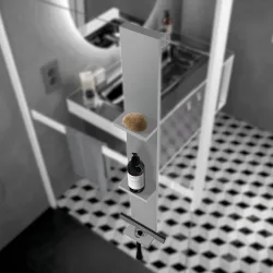 Repisa doble para baño Frame