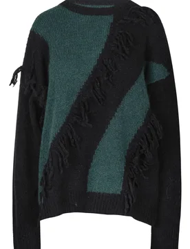 Maglia - 460864 - Nero/Verde - Jucca - FashionsVida