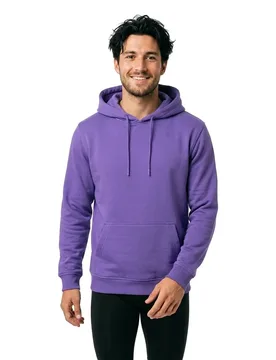 Sweat à Capuche By011 Ultraviolet S - Build Your Brand - FashionsVida
