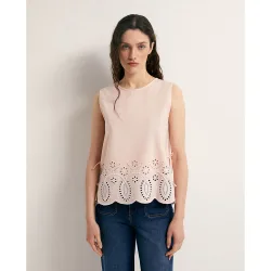 Sfera - Camiseta bajo bordado