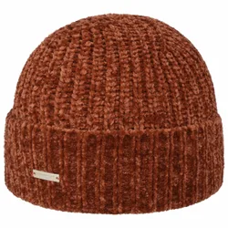 Chenille Beanie Hat with Cuff by - brown - Damen - Size: One Size