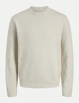 Strickpullover JPRBLAMILANO 177642001-Cloud Dancer/Melange XXL - Jack & jones - FashionsVida