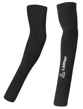 Elastic Arm Warmers Black M Men,Women - Loeffler - FashionsVida