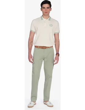 Harper & Neyer - Pantalón cargo de hombre regular liso - Harper & Neyer - FashionsVida