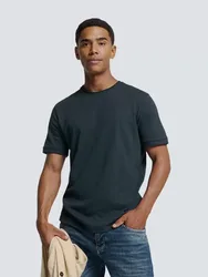 XL T-Shirt Crewneck Slub male