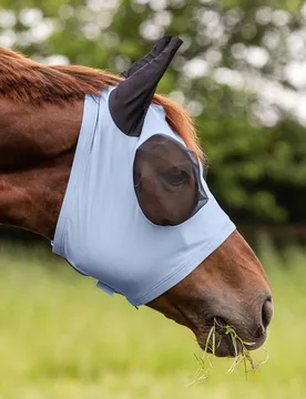 Fliegenmaske PUCK, pastellblau Pony - Waldhausen - FashionsVida