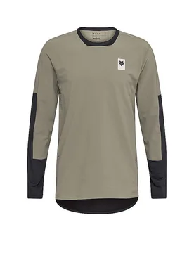 Herren Wintertrikot Defend Thermal hellbraun S M - FOX - FashionsVida