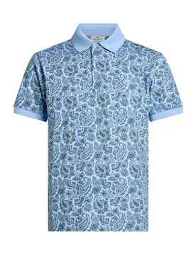 Poloshirt Herren Himmelblau L,M,S,XL,XXL,XXXL Herren - ETRO - FashionsVida