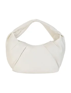 Ledertasche - Hobo GRETA ESSENTIAL SILKY creme damen - LES VISIONNAIRES - FashionsVida