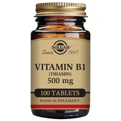 Vitamine B1 Thiamine 500 Mg 100 Unités