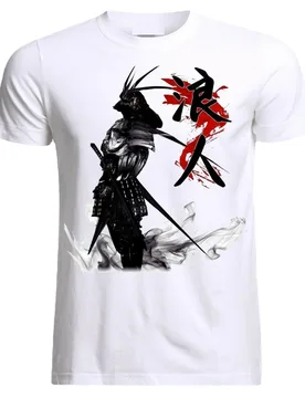 Bushido Samurai Mask Sword Japanese Ronin Katana Summer cotton O-neck mens T-shirt - Aliexpress - FashionsVida