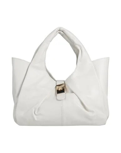 Handtaschen Damen Weiß -- Damen - Borbonese - FashionsVida