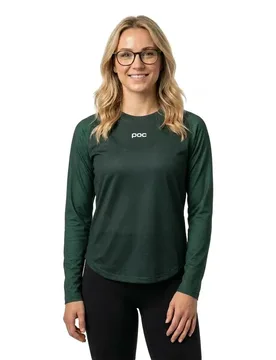 Maglia Da Enduro A Maniche Lunghe Motion Air Pargasite Green - Poc - FashionsVida