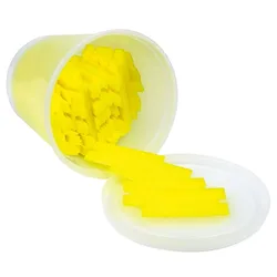 Razor Blade Cleaning Material Yellow One Size unisex