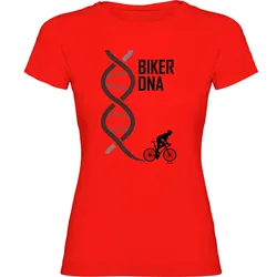 Maglietta A Maniche Corte Biker Dna Red