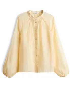 Camicia-blusa FABRIELLE giallo 40 - Opus - FashionsVida