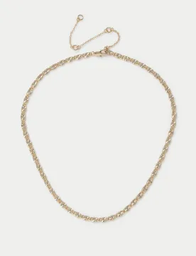 Ct Gold Plated Chain Detail Neckwear Gold female - M&S - FashionsVida