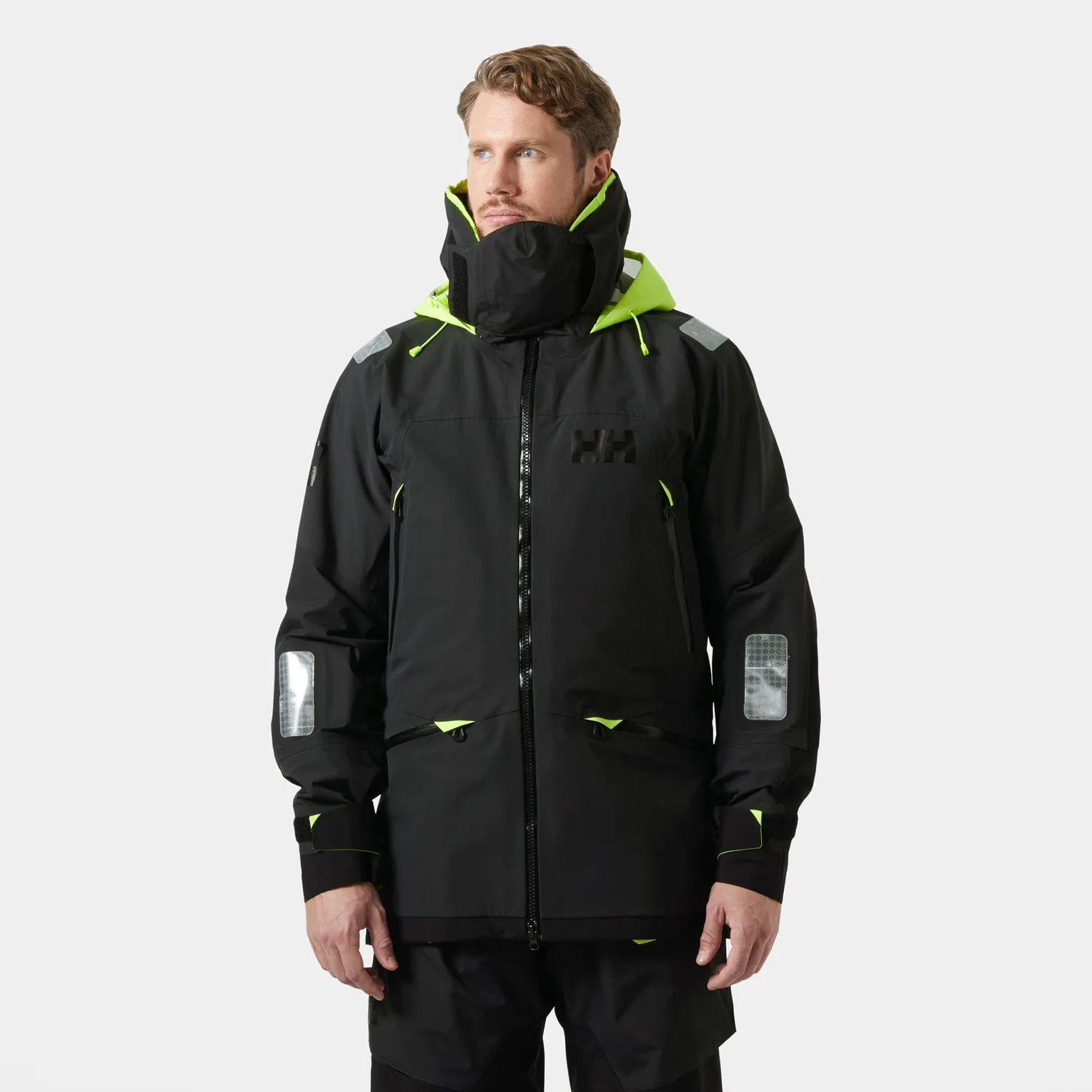 Men's Aegir Race Jacket 2.0 Grey XL - Ebony Grey - Male - Helly Hansen - FashionsVida