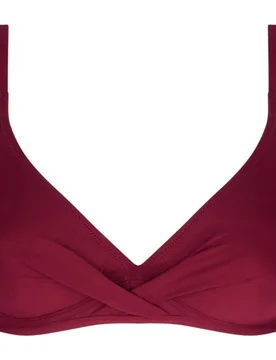 Top de bikini de mujer, sujetador capacidad triángulo con aros y tirantes multiposición - Antigel - FashionsVida