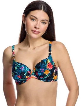 Top de bikini de mujer con aros y tirante regulable con anilla - Ory - FashionsVida